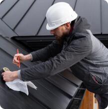 Roofing work